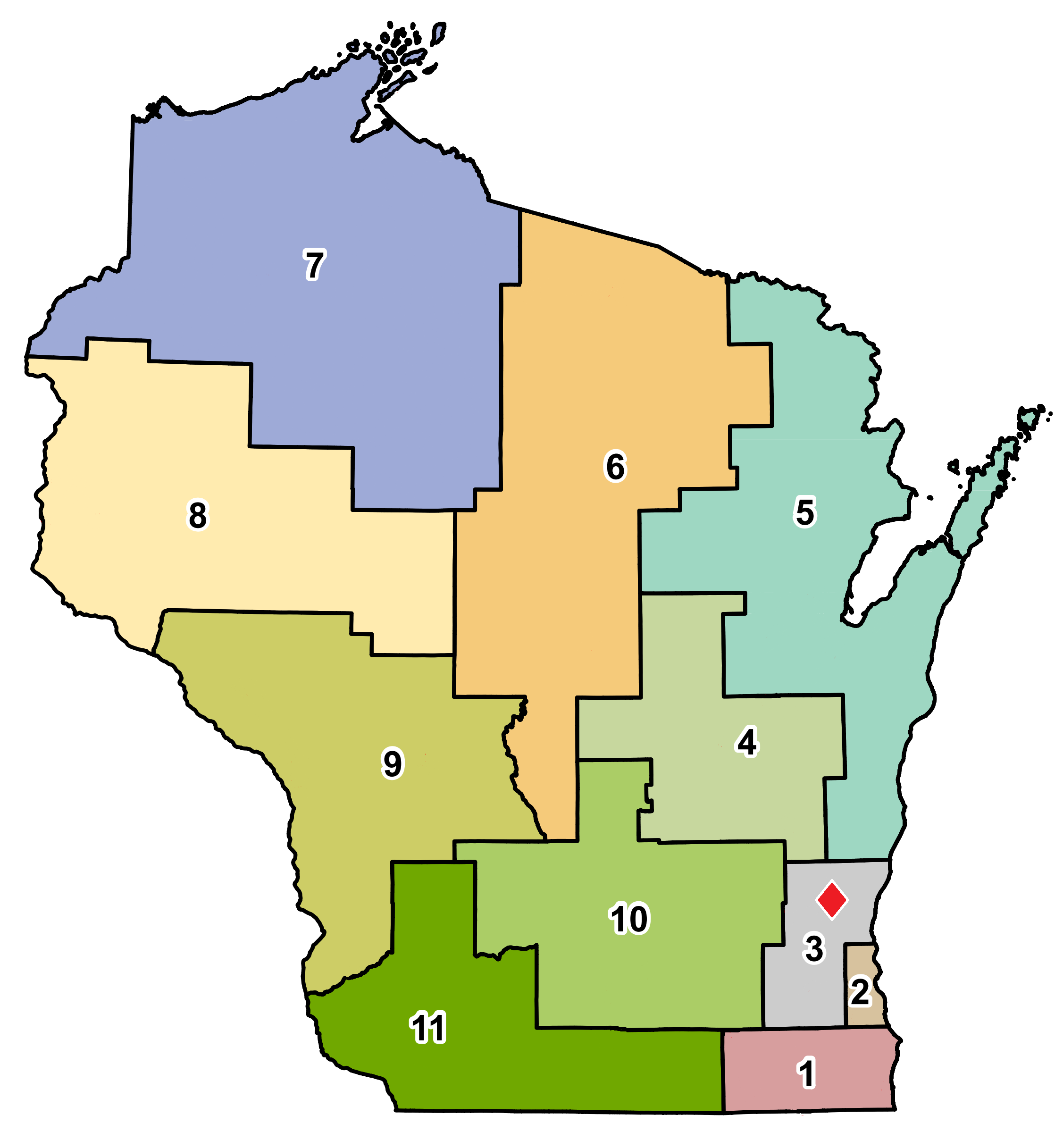 map showing location of West Bend