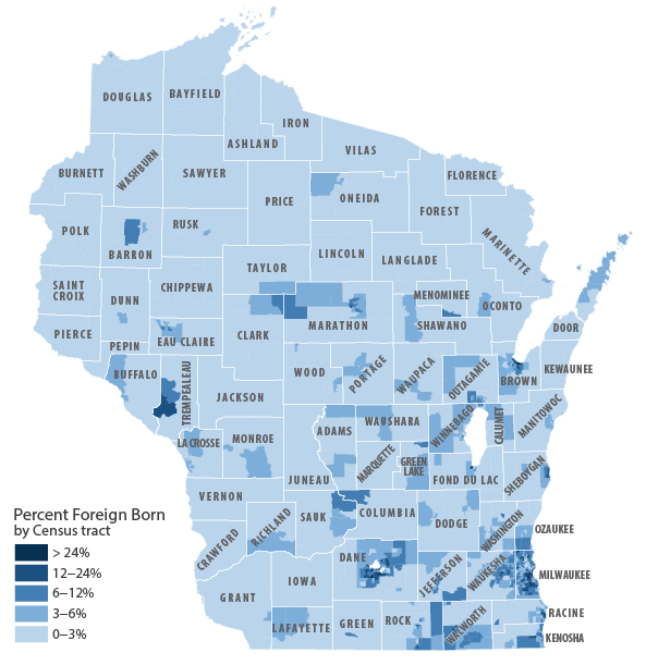 Wisconsin's Foreign-Born Population